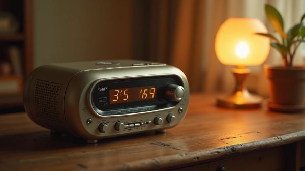 Pourquoi le radio réveil Sony Digicube est-il devenu un incontournable vintage ?